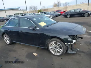 2021 Audi A4 S line Premium with VIN WAUDAAF44MA054560, listed as a IAAI auction lot 41165005 with 31,548 mi miles and . Bid and sale history available at DreamBid. Image 14.