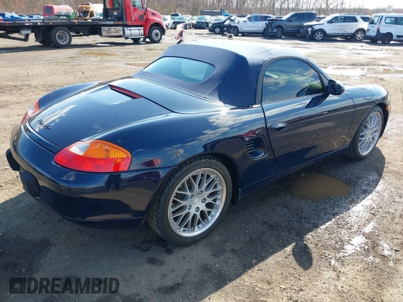 2001 Porsche Boxster z VIN WP0CA29861S620159, wystawiony jako IAAI lot #41868701 z przebiegiem 38 776 mil mil oraz . Historia ofert i sprzedaży dostępna na DreamBid. Obrazek 4.
