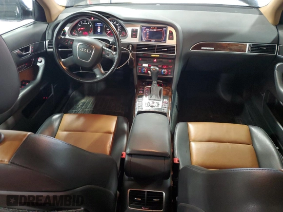 2009 Audi A6 Prestige with VIN WAUWG74F29N060792, listed as a Copart auction lot 61098905 with 175,960 mi miles and Salvage title. Bid and sale history available at DreamBid. Image 8.