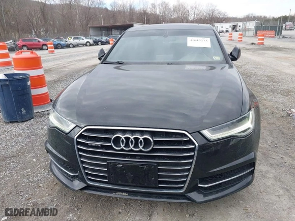 2016 Audi A6 3.0T Premium Plus with VIN WAUFGAFC9GN071253, listed as a IAAI auction lot 41645273 with NaN miles. Bid and sale history available at carsss.com. Image 12.