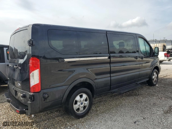 2019 Ford Transit Passenger Wagon XL with VIN 1FBZX2YGXKKA76725, listed as a Copart auction lot 77455704 with 171,626 mi miles and Non Repairable. Bid and sale history available at carsss.com. Image 3.