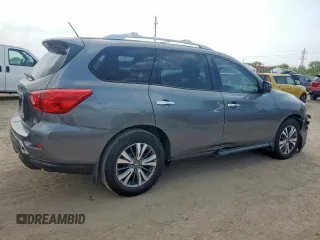 2018 Nissan Pathfinder SL with VIN 5N1DR2MN5JC675413, listed as a Copart auction lot 63344525 with 201,699 mi miles and Clean title. Bid and sale history available at DreamBid. Image 3.