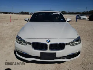 2017 BMW 3 Series 330e iPerformance with VIN WBA8E1C56HK895069, listed as a Copart auction lot 43558965 with 45,042 mi miles and Salvage Title. Bid and sale history available at carsss.com. Image 5.