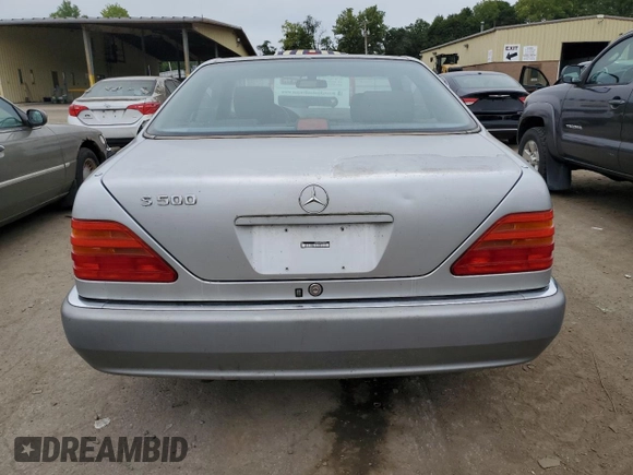 1995 Mercedes-Benz S with VIN WDBGA70E7SA255224, listed as a Copart auction lot 70539574 with 197,990 mi miles and Salvage Title. Bid and sale history available at DreamBid. Image 6.