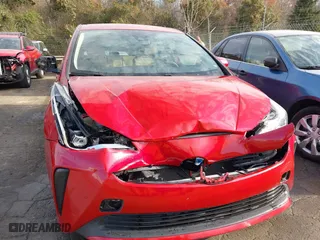 2019 Toyota Prius L Eco with VIN JTDKARFU5K3091949, listed as a IAAI auction lot 41836297 with 46,854 mi miles. Bid and sale history available at carsss.com. Image 6.