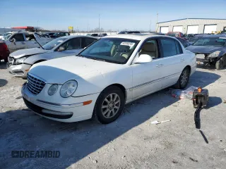 2007 Kia Amanti with VIN KNALD125375138836, listed as a Copart auction lot 42238245 with 104,871 mi miles and Salvage Title. Bid and sale history available at carsss.com. Image 1.