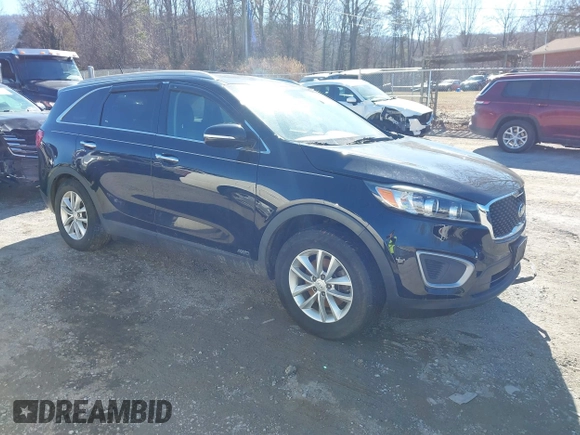 2017 Kia Sorento LX z VIN 5XYPGDA31HG278535, wystawiony jako IAAI lot #41578980 z przebiegiem 124 957 mil mil oraz . Historia ofert i sprzedaży dostępna na DreamBid. Obrazek 1.