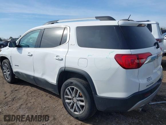 2017 GMC Acadia SLE with VIN 1GKKNSLS2HZ141733, listed as a IAAI auction lot 41762732 with 219,598 mi miles. Bid and sale history available at carsss.com. Image 3.