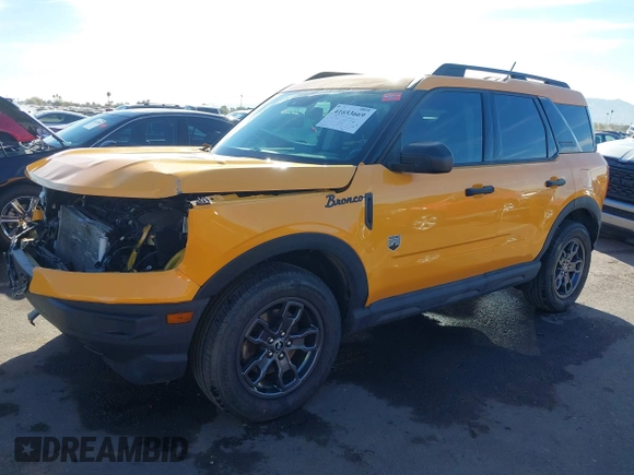 2022 Ford Bronco Sport Big Bend z VIN 3FMCR9B6XNRD50828, wystawiony jako IAAI lot #41653669 z przebiegiem 37 859 mil mil oraz . Historia ofert i sprzedaży dostępna na DreamBid. Obrazek 2.