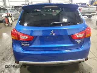 2015 Mitsubishi Outlander Sport 2.4 GT with VIN 4A4AR4AW9FE033894, listed as a Copart auction lot 87880505 with 73,760 mi miles and Salvage Title. Bid and sale history available at carsss.com. Image 6.