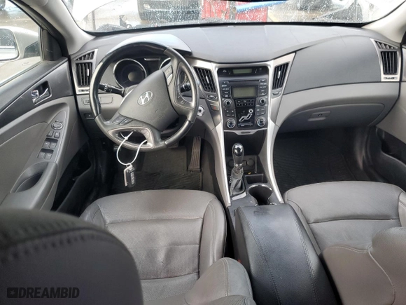 2012 Hyundai Sonata Hybrid with VIN KMHEC4A42CA034201, listed as a Copart auction lot 41503055 with 0 mi miles and Salvage Title. Bid and sale history available at carsss.com. Image 8.
