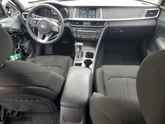 2019 Kia Optima LX with VIN 5XXGT4L34KG348873, listed as a Copart auction lot 48747885 with 84,525 mi miles and Salvage Title. Bid and sale history available at carsss.com. Image 8.