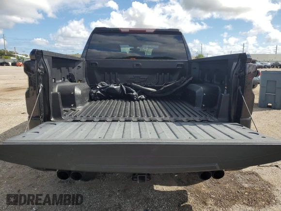 2019 Chevrolet Silverado 1500 Custom with VIN 1GCPWBEF4KZ244447, listed as a Copart auction lot 80223094 with 49,545 mi miles and Salvage Title. Bid and sale history available at carsss.com. Image 6.