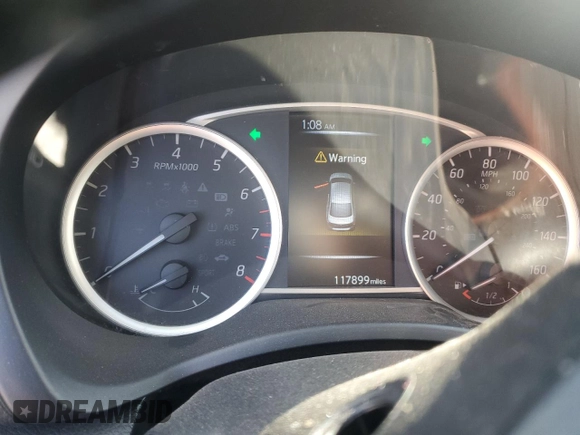 2016 Nissan Sentra SV with VIN 3N1AB7AP8GL653520, listed as a Copart auction lot 50276965 with 117,899 mi miles and Salvage Title. Bid and sale history available at DreamBid. Image 9.