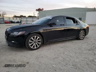 2017 Lincoln Continental Livery with VIN 1LN6L9HK7H5618938, listed as a Copart auction lot 82154054 with 109,134 mi miles and Salvage Title. Bid and sale history available at carsss.com. Image 1.
