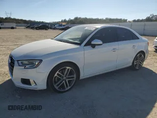 2017 Audi A3 Sedan Premium with VIN WAUAUGFF4H1034751, listed as a Copart auction lot 75036454 with 84,297 mi miles and Salvage Title. Bid and sale history available at carsss.com. Image 1.