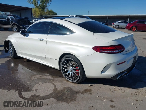 2020 Mercedes-Benz C 63 S AMG with VIN WDDWJ8HB8LF946608, listed as a IAAI auction lot 41162275 with 45,499 mi miles and . Bid and sale history available at DreamBid. Image 3.