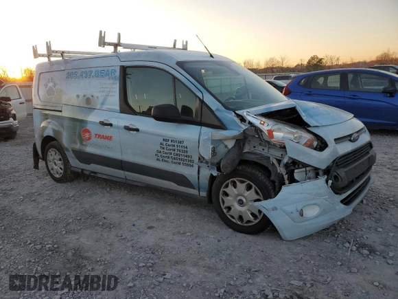 2018 Ford Transit Connect XLT with VIN NM0LS7F76J1344350, listed as a Copart auction lot 43931005 with 165,658 mi miles and Salvage title. Bid and sale history available at DreamBid. Image 4.
