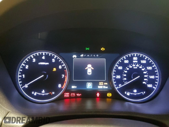 2017 Genesis G80 Ultimate z VIN KMHGN4JF8HU212056, wystawiony jako Copart lot #51636825 z przebiegiem 92 613 mil mil oraz Szkoda całkowita • Salvage title. Historia ofert i sprzedaży dostępna na DreamBid. Obrazek 9.