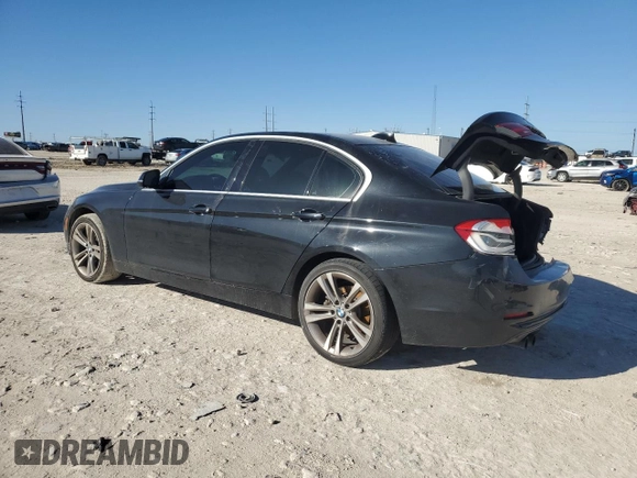2017 BMW 3 Series 330i with VIN WBA8B9C31HK885586, listed as a Copart auction lot 87011734 with 140,714 mi miles and Salvage Title. Bid and sale history available at carsss.com. Image 2.