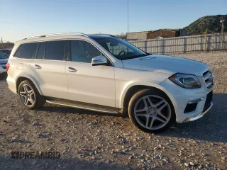 2015 Mercedes-Benz GL-Class GL 550 with VIN 4JGDF7DE9FA467835, listed as a Copart auction lot 83979504 with 108,098 mi miles and Salvage Title. Bid and sale history available at carsss.com. Image 4.