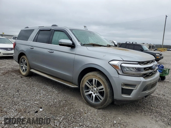 2022 Ford Expedition Max Limited with VIN 1FMJK2AT3NEA41120, listed as a Copart auction lot 52771375 with Not provided miles and Salvage title. Bid and sale history available at DreamBid. Image 4.