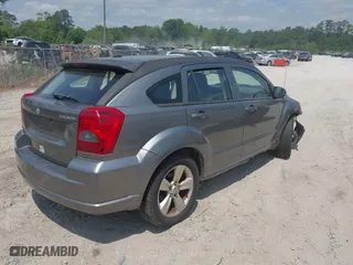 2012 Dodge Caliber SXT with VIN 1C3CDWDAXCD508615, listed as a IAAI auction lot 42091581 with 62,266 mi miles. Bid and sale history available at carsss.com. Image 4.