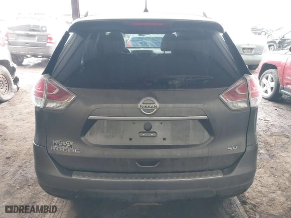 2015 Nissan Rogue SV with VIN KNMAT2MTXFP514160, listed as a IAAI auction lot 41742859 with 137,306 mi miles. Bid and sale history available at carsss.com. Image 16.