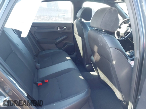 2024 Honda Civic Sport with VIN 2HGFE2F51RH553972, listed as a IAAI auction lot 41630597 with 10,706 mi miles and . Bid and sale history available at DreamBid. Image 8.