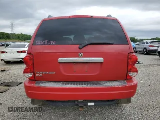 2005 Dodge Durango SLT with VIN 1D4HD48N85F616969, listed as a Copart auction lot 55421275 with 207,467 mi miles and Clean title. Bid and sale history available at DreamBid. Image 6.