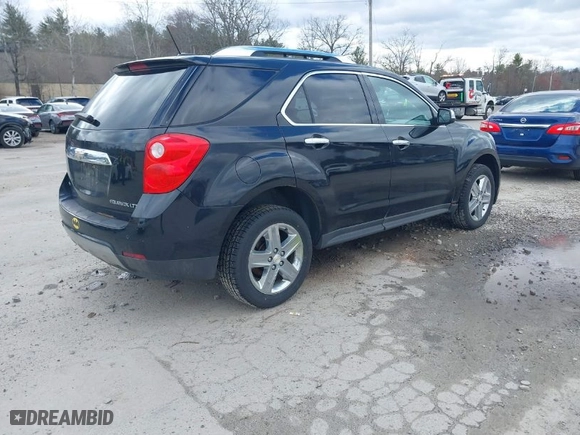 2015 Chevrolet Equinox LTZ with VIN 2GNFLHEK9F6218195, listed as a IAAI auction lot 42055939 with 189,837 mi miles. Bid and sale history available at carsss.com. Image 4.