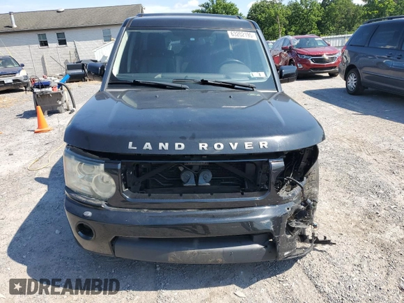 2011 Land Rover LR4 HSE with VIN SALAG2D43BA557032, listed as a Copart auction lot 63202195 with 181,513 mi miles and Salvage title. Bid and sale history available at DreamBid. Image 5.