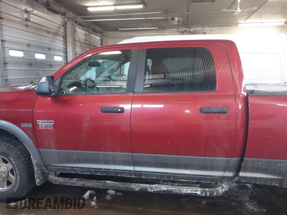 2010 Dodge Ram 2500 SLT with VIN 3D7TT2CT5AG126072, listed as a IAAI auction lot 41620574 with 108,709 mi miles. Bid and sale history available at carsss.com. Image 14.