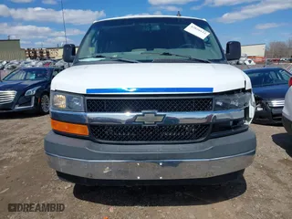 2017 Chevrolet Express Passenger LT with VIN 1GAZGPFF4H1242182, listed as a IAAI auction lot 42020122 with 51,100 mi miles. Bid and sale history available at carsss.com. Image 12.