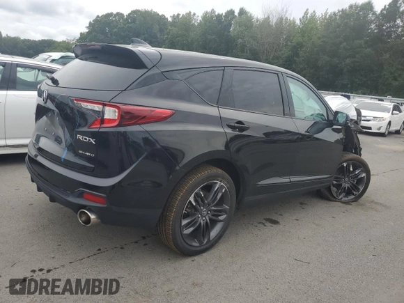 2020 Acura RDX w/A-Spec Pkg with VIN 5J8TC2H69LL017313, listed as a Copart auction lot 64966663 with 40,800 mi miles. Bid and sale history available at carsss.com. Image 3.