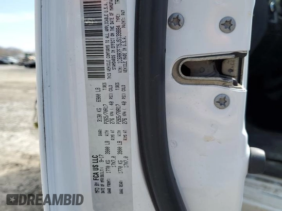 2018 Ram 1500 Express with VIN 1C6RR7FT5JS139884, listed as a Copart auction lot 52851245 with 147,469 mi miles and Salvage Title. Bid and sale history available at carsss.com. Image 13.