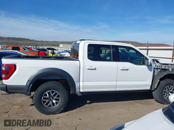 2021 Ford F-150 Raptor with VIN 1FTFW1RG6MFC29395, listed as a IAAI auction lot 41856716 with 73,487 mi miles and . Bid and sale history available at carsss.com. Image 14.