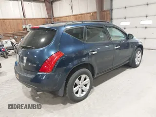 2006 Nissan Murano SL z VIN JN8AZ08W66W550526, wystawiony jako IAAI lot #42308057 z przebiegiem 87 638 mil mil oraz . Historia ofert i sprzedaży dostępna na DreamBid. Obrazek 4.