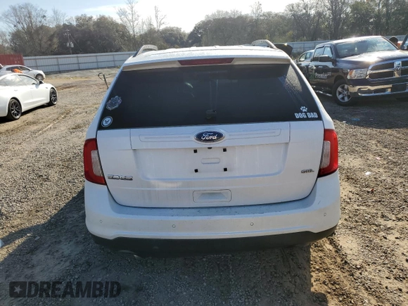 2011 Ford Edge SEL with VIN 2FMDK3JC5BBA55952, listed as a Copart auction lot 48886085 with 188,416 mi miles and Salvage Title. Bid and sale history available at DreamBid. Image 6.