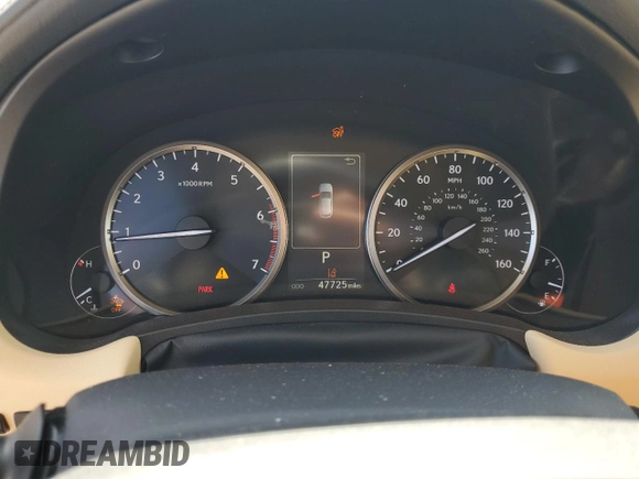 2020 Lexus NX 300 with VIN JTJDARBZ4L5012896, listed as a Copart auction lot 56951675 with 47,725 mi miles and Salvage title. Bid and sale history available at DreamBid. Image 9.