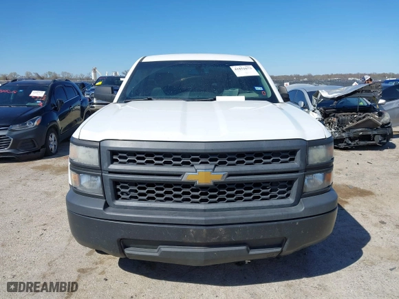 2015 Chevrolet Silverado 1500 Work Truck with VIN 1GCNCPEH6FZ422122, listed as a IAAI auction lot 41851673 with 230,038 mi miles. Bid and sale history available at carsss.com. Image 12.