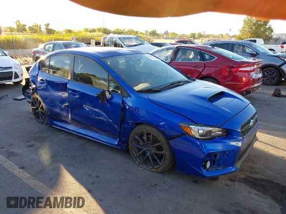 2018 Subaru WRX Limited with VIN JF1VA1F64J8808378, listed as a IAAI auction lot 40664495 with 74,612 mi miles. Bid and sale history available at carsss.com. Image 1.