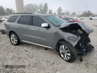 2022 Dodge Durango Citadel with VIN 1C4RDJEG4NC101099, listed as a Copart auction lot 72039274 with 24,240 mi miles and Salvage title. Bid and sale history available at DreamBid. Image 4.