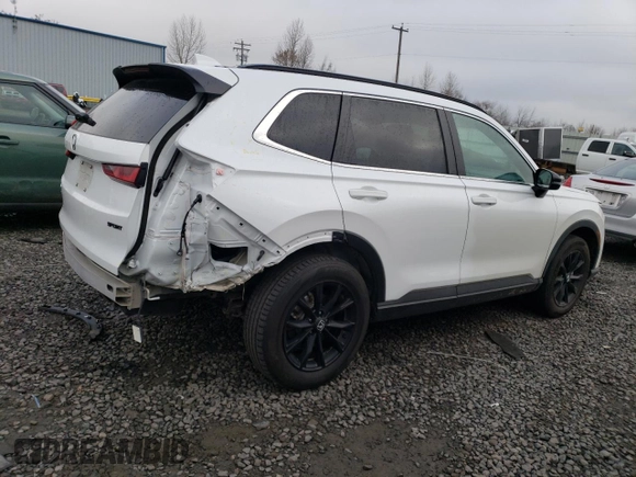 2023 Honda CR-V Sport with VIN 2HKRS6H53PH812734, listed as a Copart auction lot 88268075 with 38,522 mi miles and Salvage Title. Bid and sale history available at DreamBid. Image 3.