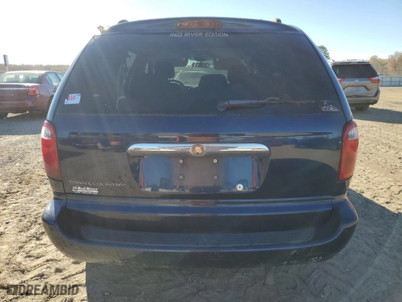 2006 Chrysler Town & Country SWB with VIN 1A4GP45R76B669995, listed as a Copart auction lot 82896794 with 87,934 mi miles and Salvage Title. Bid and sale history available at carsss.com. Image 6.
