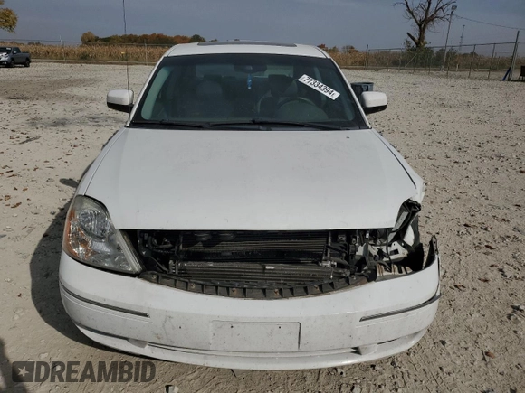 2005 Ford Five Hundred SEL with VIN 1FAFP24135G191762, listed as a Copart auction lot 77334394 with 117,630 mi miles and Salvage Title. Bid and sale history available at carsss.com. Image 5.