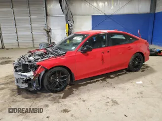 2022 Honda Civic Sport z VIN 2HGFE2F5XNH601821, wystawiony jako Copart lot #50938155 z przebiegiem Nie podano mil oraz Szkoda całkowita • Salvage title. Historia ofert i sprzedaży dostępna na DreamBid. Obrazek 1.
