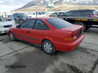 1997 Honda Civic DX with VIN 1HGEJ6124VL029577, listed as a Copart auction lot 87476864 with 210,802 mi miles and Clean Title. Bid and sale history available at carsss.com. Image 2.