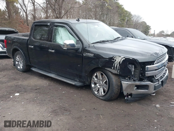 2018 Ford F-150 XL with VIN 1FTEW1EP8JFC58832, listed as a IAAI auction lot 41663026 with 134,760 mi miles. Bid and sale history available at carsss.com. Image 6.