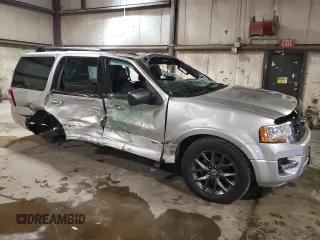 2017 Ford Expedition Limited with VIN 1FMJU2AT3HEA38720, listed as a Copart auction lot 62186975 with 83,591 mi miles and Salvage title. Bid and sale history available at DreamBid. Image 4.